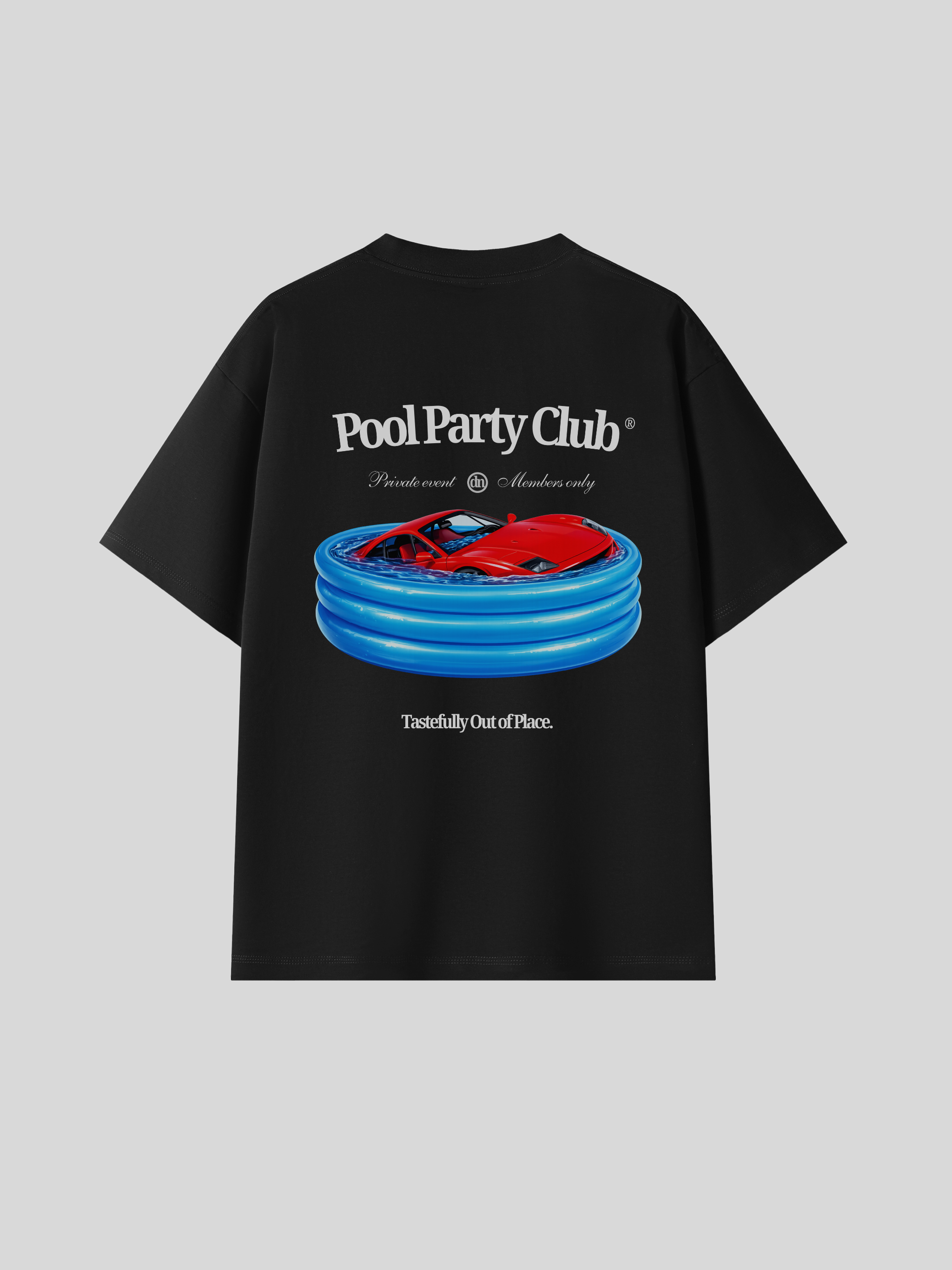 Pool Party Club Tee - Black