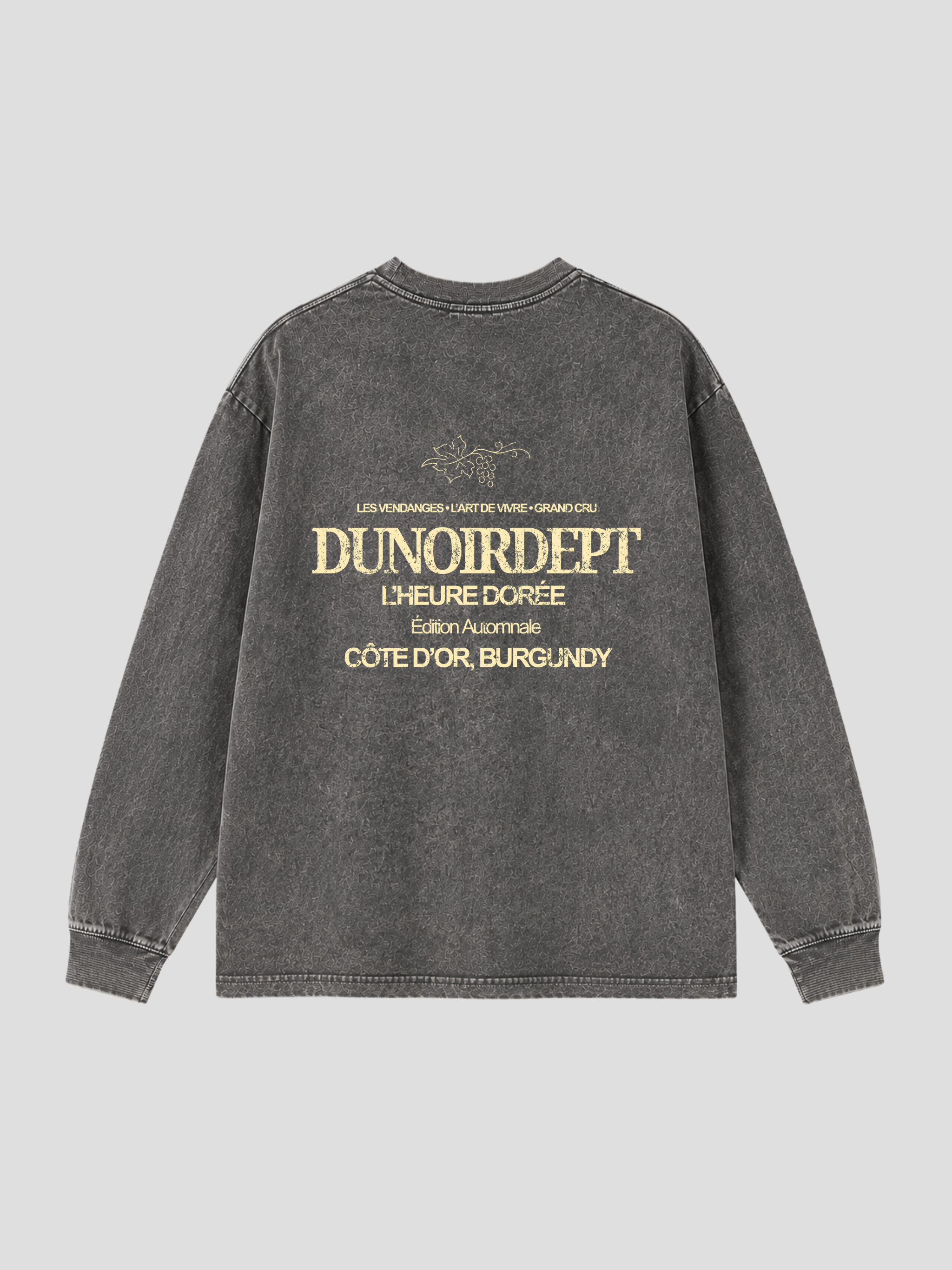 DuNoirDept Washed Long Sleeve - Stone