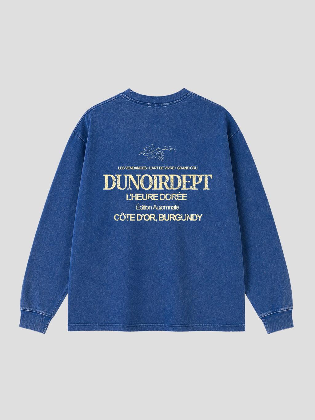 DuNoirDept Washed Long Sleeve - Atlantic