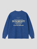 DuNoirDept Washed Long Sleeve - Atlantic