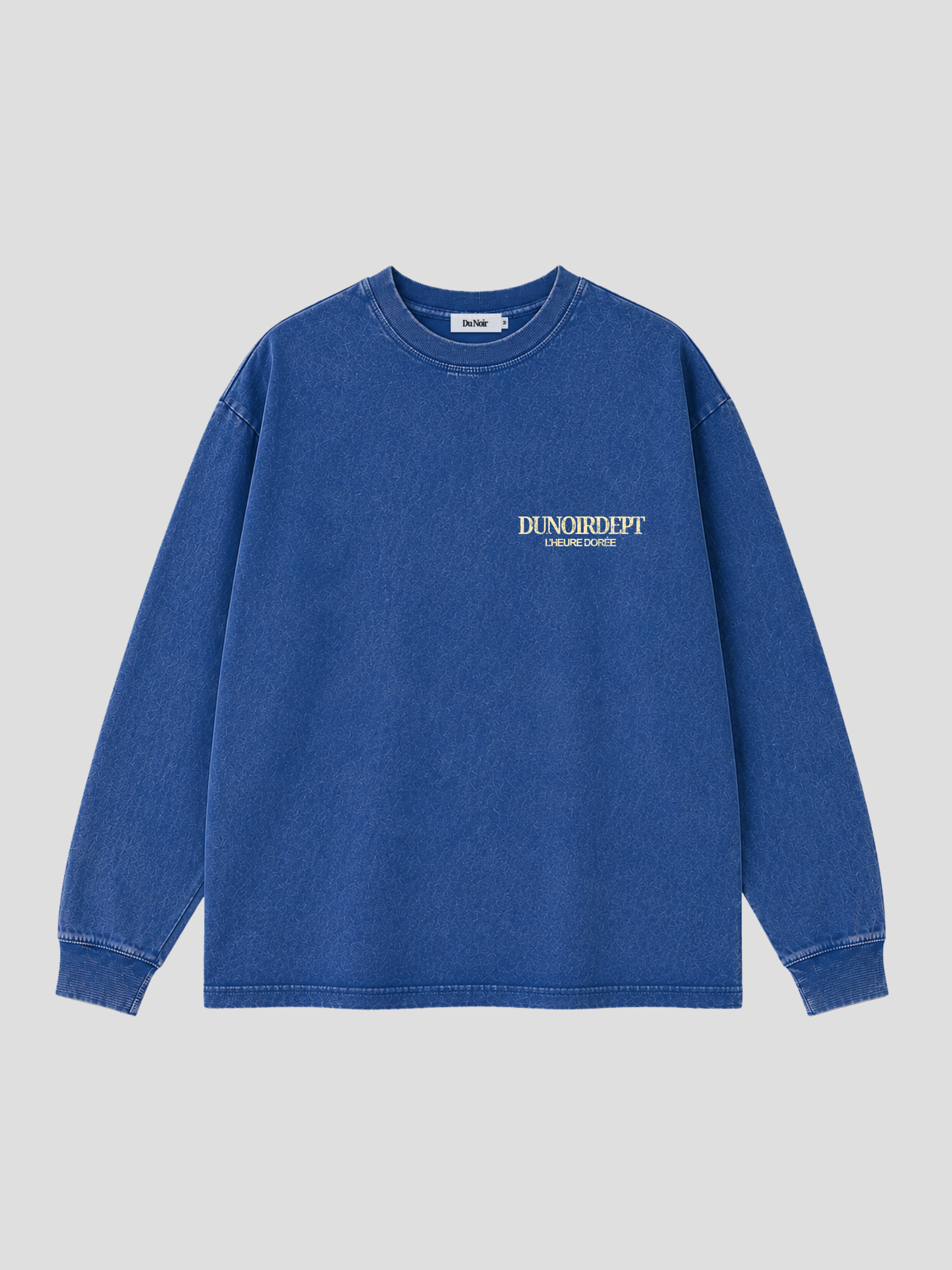 DuNoirDept Washed Long Sleeve - Atlantic
