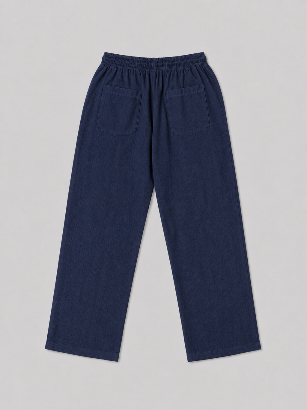 Club Privé Linen Pants - Navy