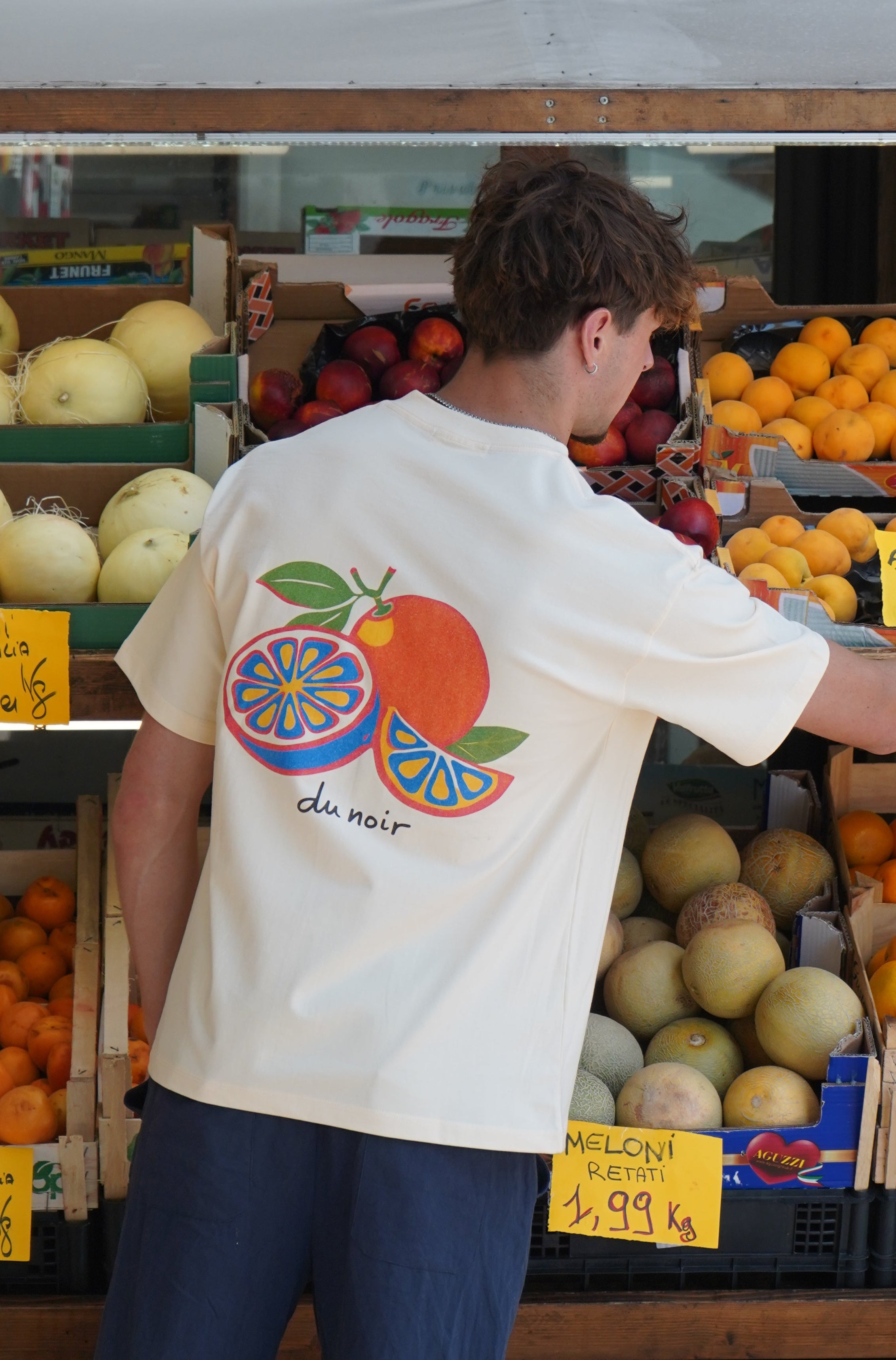 Jardin Du Noir T-Shirt - Apricot